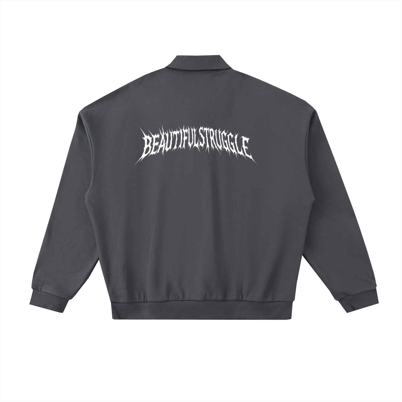 Heavyweight Fleece Polo Sweatshirt